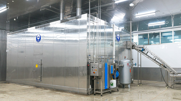 堆积式螺旋快冻装置